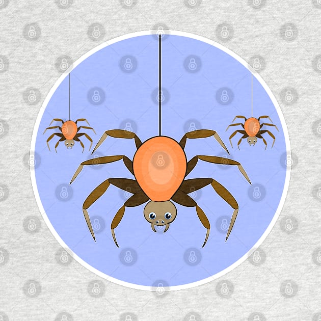 The Creepy and Not Deadly Spiders by FamiLane